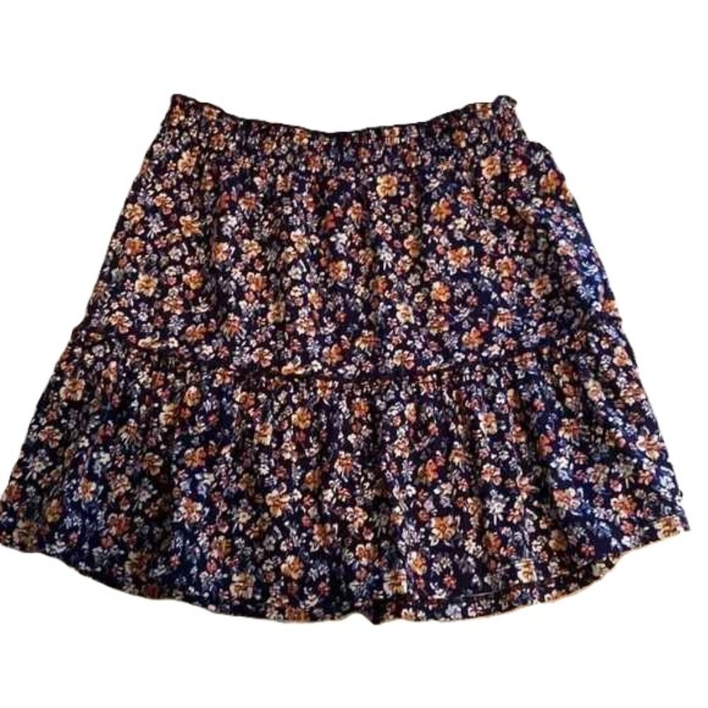 💕 3/$25 💕 Girl's The Commons Floral Print Skirt Size L